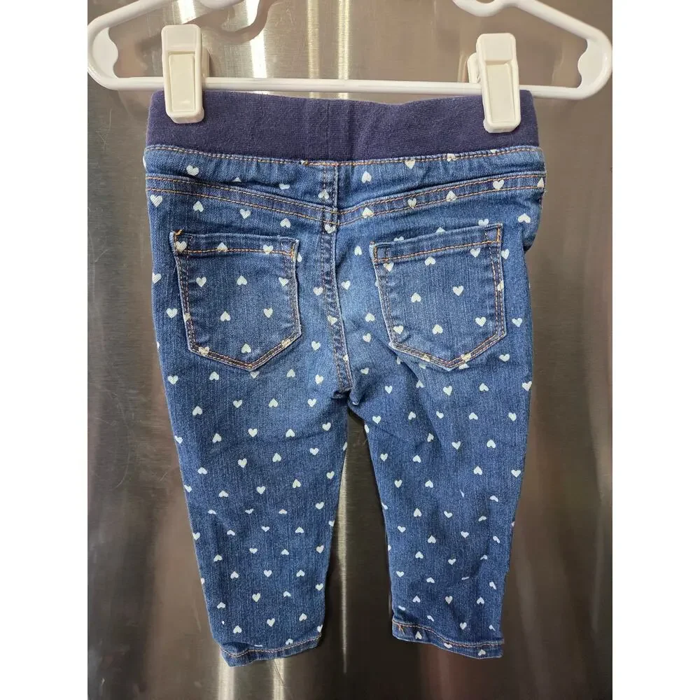 Heart Print Pull-On Skinny Jeans - Cat & Jack - 18mo